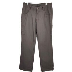 Red Ants Pants Carpenter Pants Womens Curvy Fit 33 Brown Canvas Straight Leg